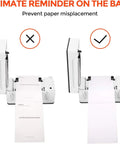 4x6 Thermal Direct Shipping Labels Pack Of 500 Fanfold Commercial Grade for Easy Shipping and Fulfillment shown in printer