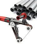 Beefy Pro Grade Pipe Polisher And Belt Sander For Metal Tubes And Round Pipes, 1100W, 6 Variable Speeds, 2 Rollers Plus 3 Roller Option