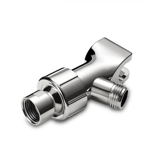 Brass swivel ball bracket for Handheld Shower Head With Six Spray Settings For High Pressure Power, chrome finish