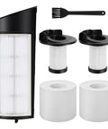 Vertex Pro Powered Lift Away Cordless Vacuum Replacement Filter Kit With 2 Foam Filters 2 Pre Motor Filters 1 HEPA Filter And 1 Cleaning Brush For IC160 IC162 ICZ362H Models displayed