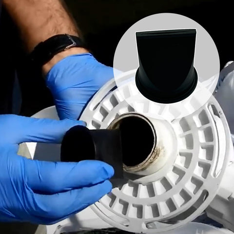Inserting One And One Half Inch Duckbill Valve Kit Replacement For RV And Boat Toilet And Refrigerator Vacuum Generators