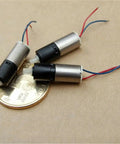 Ultra Compact 3V Dope Micro Planetary Gear Motor With Coreless Gearbox For Tiny Robot Cars 6mm Diameter By 10mm Length
