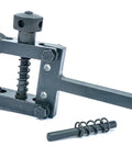 Spring Loaded Clamp Type Knurling Tool For Lathes 2 Inch Capacity 3/8 Inch Shank Heavy Duty Alloy Steel Epoxy Black Finish