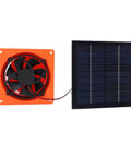 20W Solar Powered Exhaust Fan Kit With Monocrystalline Silicon 5V Panel Vent Fan For Chicken Coop And Greenhouse Kit