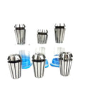 Premium Precision Er16 Collet Chuck Set 0.003 Runout Fits 3 To 10mm Tools for CNC Routers with seven collets in view.