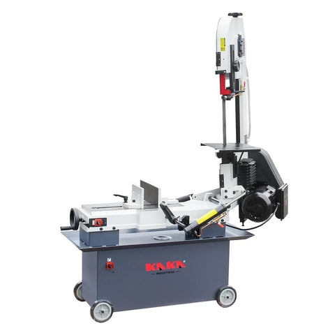 Heavy Duty Metal Band Saw For Pros With 7 By 12 Inch Capacity, 1.5HP Dual Voltage 115V 230V, Four Speed, Hydraulic Feed