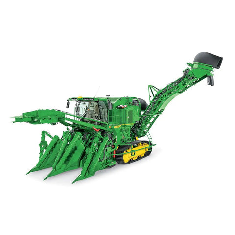 One Sixty Fourth Scale CH950 Sugar Cane Harvester Prestige Collection Toy with realistic detailing, green die-cast model