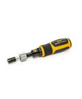 Go-To Quarter Inch Drive Torque Screwdriver With Locking Collar For Precise Settings, 5 To 25 In-Lbs, Co-Molded Grip, Chrome Finish