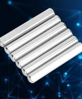 Six Pack Stainless Steel D Shaft Rods 40mm By 6mm Heavy Duty Metal Rods For Toy Cars Gear Axles Robotics And Industrial Machinery