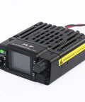 Close-up of Dual Band Mini Ham Mobile Radio For In Car Use IP67 Waterproof 25W 2M 70CM Transceiver with display and controls.