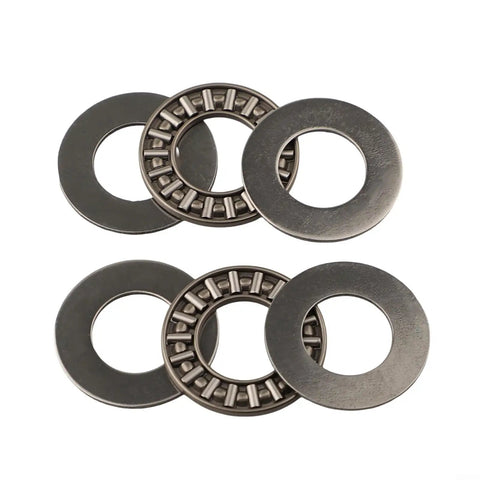Thinking Process: AXK1528 thrust needle roller bearing set with hardened washers, steel rings, for heavy load support