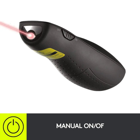 R400 Wireless Presenter With USB A PowerPoint Clicker And Red Laser Pointer For Easy Slideshow Control Plug And Play Remote
