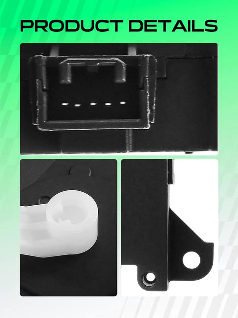 Product details of Toyota Heater Blend Door Actuator Hvac Temperature Control For Solara Avalon Camry 1999 2008 with connector and mounting points.