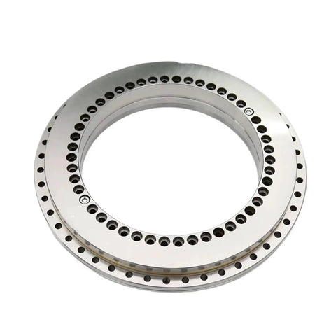 Tough As Nails Turntable Bearing And Crossed Roller Rotary Table Support 200 X 300 X 45 MM high precision, showing smooth metallic surface and holes for mounting.