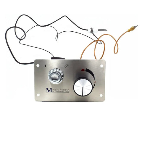 Fire Pit Burner Valve System Kit With Flame Failure Safety Valve And Push Button Igniter for LPG Propane Gas Control