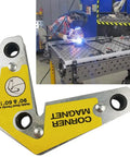 Heavy Duty Multi Angle Welding Fixer Holds 60, 90, 120 Degree Ferrite Magnets Securely for precise alignment in welding tasks.