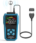 Pin And Pinless Workhorse Moisture Meter With Color LCD And Acoustic Alarm Dual Mode For Wood And Construction Moisture Gauge Detects 20 To 40 Millimeter Wall Thickness And Works On Concrete Masonry Drywall And Other Materials, front view