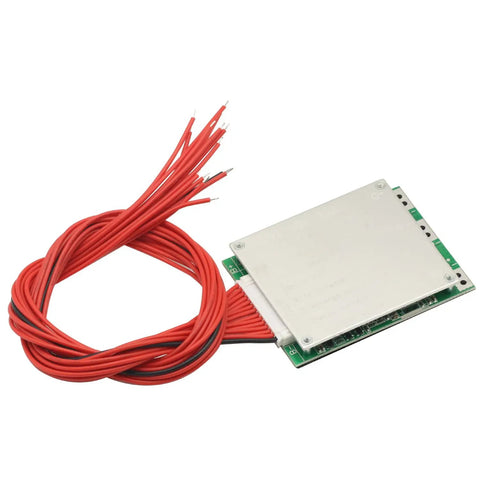 Keep Your Rig Purring Smooth With This Heavy Duty 13S 35A 48V Li Ion 18650 Battery Management System wires and PCB.
