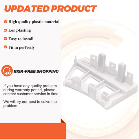 Drop In Washer Rotor Position Sensor Assembly For LG Kenmore Front Load Washers Upgrade, OEM Fit 6501KW2002A Hall Sensor Replaces PS3529186 AP4440680, Compatible With WM0532HW WM1832CW WM2016CW WM2140CW white plastic sensor