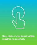Illustration showing easy installation for Fire Barrier Ultra Plastic Pipe Device With 3 Inch Metal Collar Assembly.