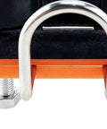 Close-up of Quick Release Rope Clamp For Kayak Rigging And Marine Gear With Auto Locking Cam Cleat One Hand Tensioning Tool