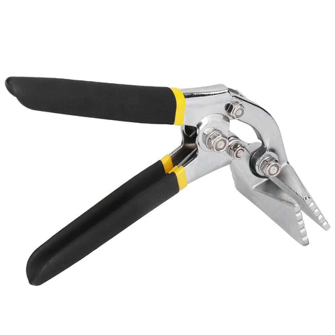 Heavy Duty Hand Seamer With Curved Handle Design And Compound Leverage Portable Metal Bender Tools For Sheet Metal Roofing And Siding