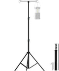Adjustable Telescopic Lantern Tripod Stand For Camping And Outdoors, Height Range 28.5 Inches To 82.7 Inches, lightweight design