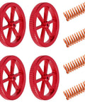 Upgraded Aluminum Leveling Nuts And Springs Kit For Ender 3 Pro Ender 3 V2 Ender 3 Max Ender 5 Plus Ender 5 Pro And CR 10 Series Bed Leveling Upgrade Pack 4 Pieces