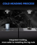 Cold heading process for 24 Piece M14x1.5 Spline Lug Nuts Set For Chevy Tahoe Suburban Silverado GMC Yukon Sierra 1500 Ford Expedition