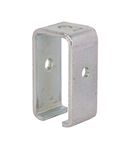 P1834-EG Channel Trolley Track Intermediate Support Hanger Bracket for 1-5/8 Inch Strut Channel, Electro-Galvanized