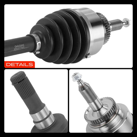 CV Axle Shaft Assembly For Ford F150 2015 2020 4WD Expedition 2019 2021 4WD And Lincoln Navigator 2018 2021 4WD details