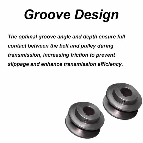 Beefy Heavy Duty Cast Iron V Belt Pulley Built To Last For Industrial And DIY Power Transmission 20mm Shaft With Optimized V Grove And High Load Capacity For Heavy Duty Applications, groove design