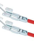 Two Pack J-Hook Toggle Clamp 170kg Capacity, 143x49mm Quick-Action Draw Latch Clamp For Mechanical Equipment And Fixtures