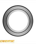 Left Hand Thread Quick Connect Coupler For 4 Inch Dust Collection Hose shown from front view, ABS material visible.