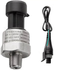0 To 100 Psi Fuel Oil Pressure Sensor Transducer With Plug And Play Harness Kit One Eighth Inch NPT Thread Stainless Steel 316