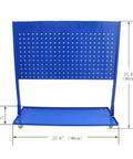 Movable tool cart part of Beefed Up Auto Body Frame Puller Straightener With 10 Ton Hydraulic Power Pro Grade Car Frame Machine