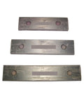 Premium Eight Piece Setup Block Height Gauge Set Hella Accurate Hardened Steel Layout Bars measuring 125mm, 150mm, and 175mm.