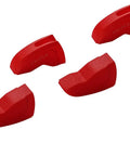 Heavy Duty Protective Jaw Covers For 7 And A Quarter Inch Cobra Pliers, red plastic smooth guards set of 3U 3L