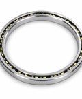 Precision Thin Section Roller Bearing 4.500 X 5.500 X 0.500 Inch For Robotics And Cnc Rotary Tables. Steel construction, smooth rotation.