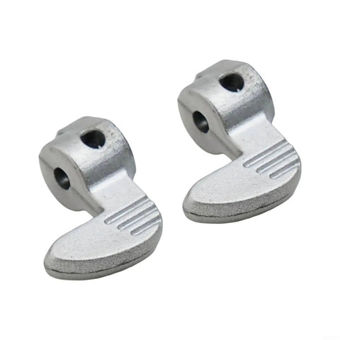 Built Tough Metal Fishing Reel Backstop Switch Replacement Spinner Wheel Repair Kit Dark Gray close-up of steel parts