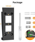 Vinyl Siding Tilt Fix Mount For Blink Video Doorbell Gen 1 And Gen 2 Corner Bracket Wedge Kit with screws and screwdriver