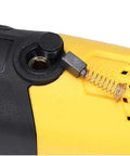 Close-up of the Workhorse 500W Rotary Tool Kit With Six Step Speed Control Up To 31000 RPM showing the locking mechanism detail.