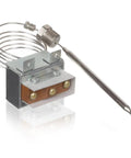 Upgraded 1177 High Limit Fryer Thermostat Switch Three Eighths Inch MPT 450 F Replacement OEM Part For Gas Fryers And Deep Fryers