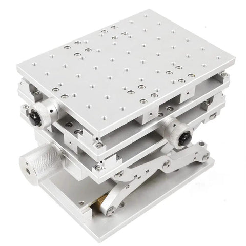Portable Three Axis 3D Marking Table With Lifting Platform For Precise Laser Marking And Micro Translation Optical Lab Workbench