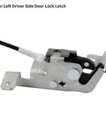 Rear Left Driver Side Door Lock Actuator Latch Assembly With Cable For 2004 To 2008 Ford F150 Extended Cab Pickup Truck close-up view