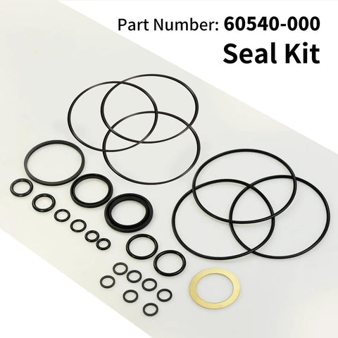 Pro Grade Hydraulic Motor Seal Kit 60540-000 for Char-Lynn 60540 Eaton A H Series 008 009 Replacement Seals displayed