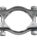 Tailpipe Install Kit Silver Finish With Gasket, Clamps, Bolts And Nuts - Durable OE-Style Fit For Quick Exhaust System Replacement