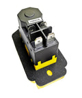 Robust DZ-6E Emergency Stop Switch With Five Pins 250V 15A Pushbutton Toggle for Bench Lathes Drills And Milling Machines.