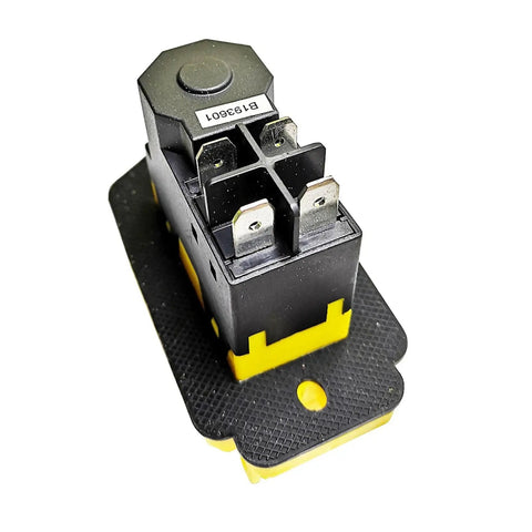 Robust DZ-6E Emergency Stop Switch With Five Pins 250V 15A Pushbutton Toggle for Bench Lathes Drills And Milling Machines.