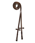 Brown Grippy Web Reins for Horses with Non Slip Cotton Grip 16 mm, seven hand stoppers, stainless steel buckles.